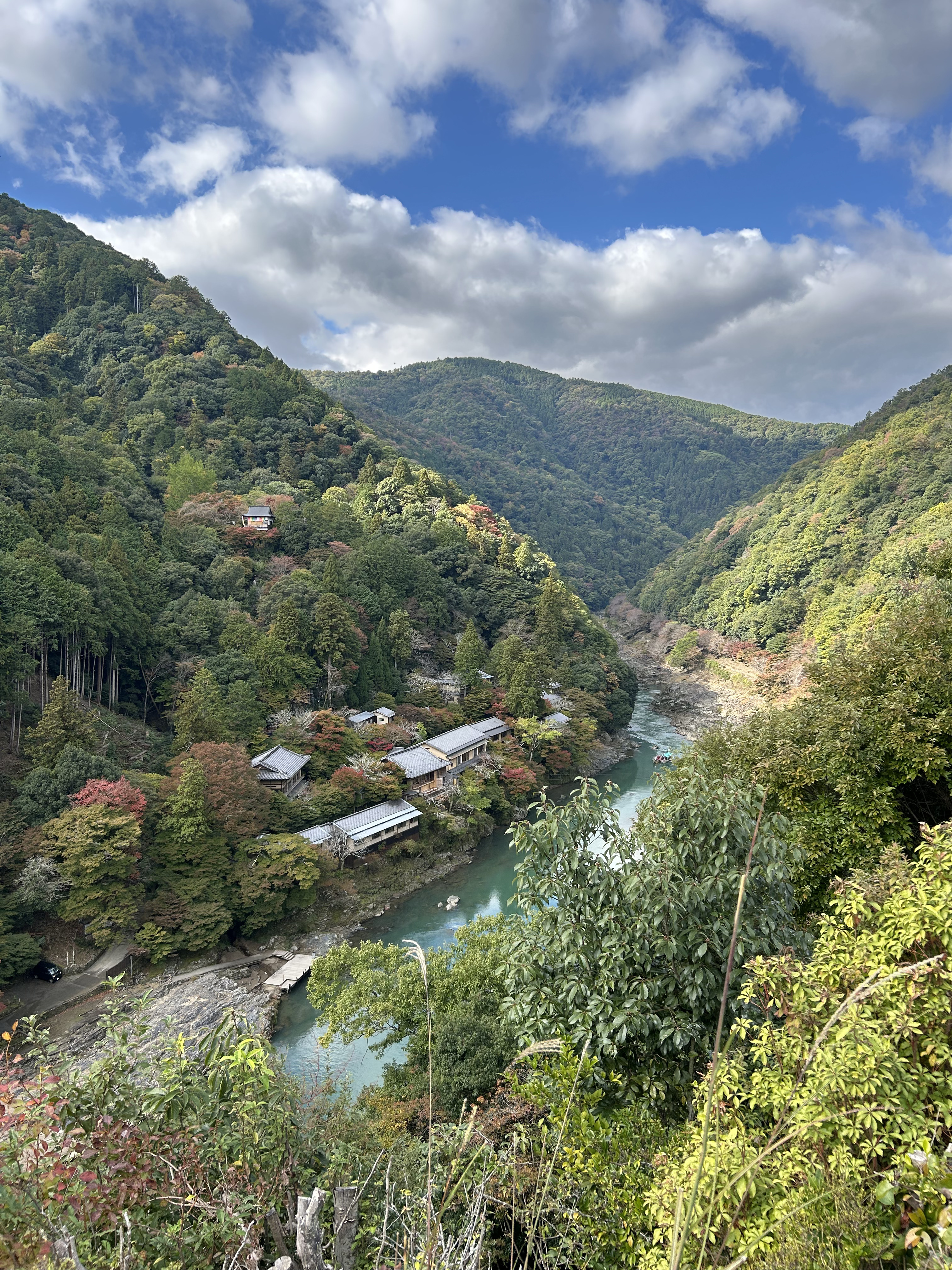 Mountain view in japan